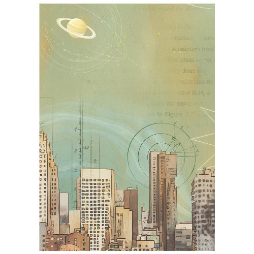 Stamperia Rice Paper Backgrounds A6 8/Pkg-A New Beginning - 5A003L07-1HGJK