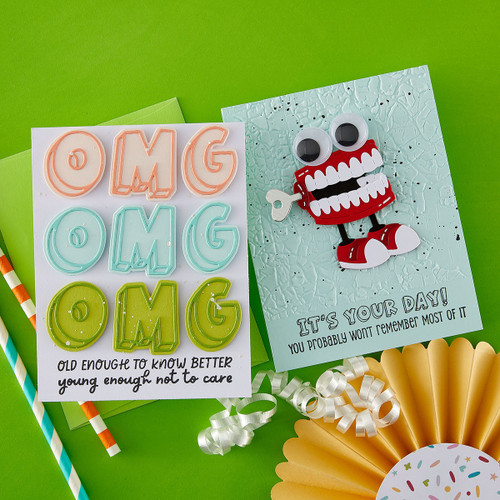 Spellbinders Dies and Stamp Bundle-Aged to Perfection - 5A003KKJ-1HG0M