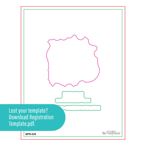 Spellbinders BetterPress Registration Press & Foil-Block Print Pisces - 5A003KHW-1HG14