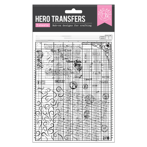 Hero Arts Mixed Media Hero Transfers-Grids & Icons - 5A003KK7-1HG15 - 085700947183
