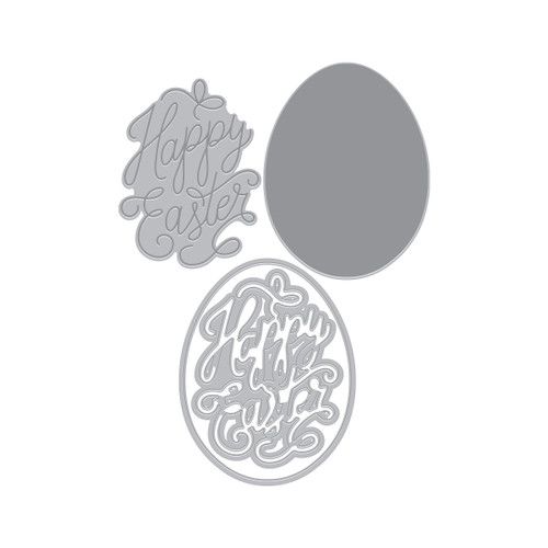 Hero Arts Letterpress + Foil & Cut-Happy Easter - 5A003KJL-1HG17