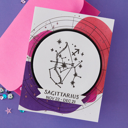 Spellbinders BetterPress Registration Press & Foil-Block Print Sagittarius - 5A003KKY-1HG19