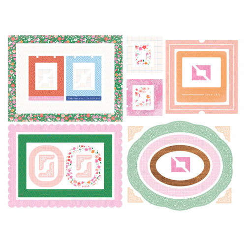 Rosie's Studio Breakfast in Bed Chipboard Frames & Corners-Breakfast in Bed - 5A003KJZ-1HG1J - 9420041692650