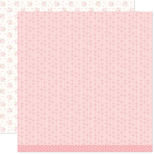 Lawn Fawn Paper 12x12 Pack-Blissful Blossoms, Camellia - 5A003KFY-1HFW9