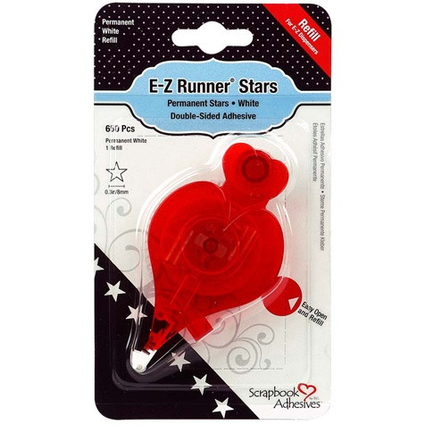 Scrapbook Adhesives E-Z Runner Stars Refill-Permanent, Use in 1239 - 5A003KM2-1HG2B - 093616012406