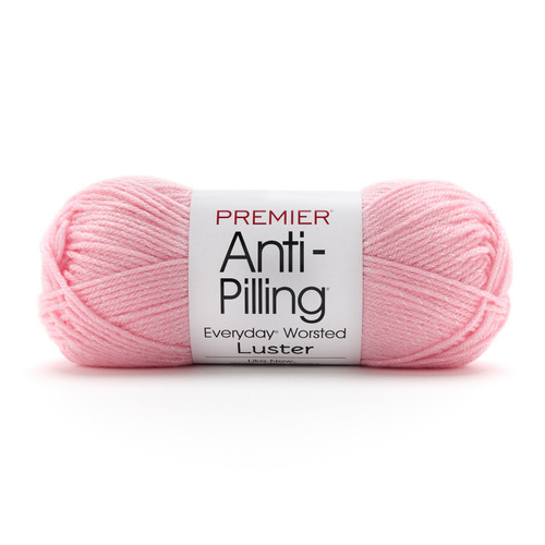 Premier Yarns Anti-Pilling Everyday Worsted Luster Yarn-Baby Pink - 5A003KDV-1HFT5 - 840166861103