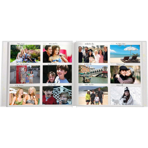 Pioneer Post Bound Photo Album 300 Pockets-White - 5A003KNN-1HG40