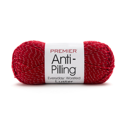 Premier Yarns Anti-Pilling Everyday Worsted Luster Yarn-Really Red - 5A003KDV-1HFTF - 840166861189
