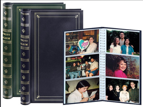 Pioneer Spiral Bound Photo Album 204 Pockets-Navy Blue - 5A003KNR-1HG43