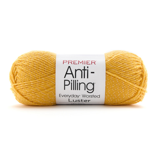 Premier Yarns Anti-Pilling Everyday Worsted Luster Yarn-Canary - 5A003KDV-1HFTG - 840166861202