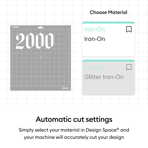 Cricut Iron-On Sampler 3/PC-Pastels - 5A003M3K-1HHBM