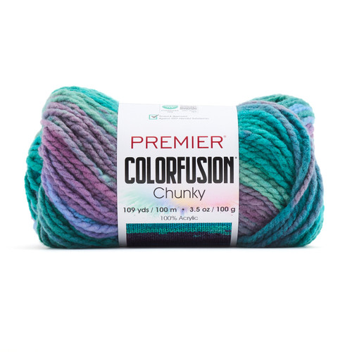 Premier Colorfusion Chunky Yarn-Jewels - 1174-1HFV3 - 840166867457