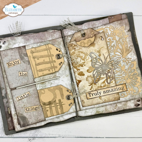 Elizabeth Craft Metal Die-Split Tag Pocket Page - 5A003KT5-1HG8V