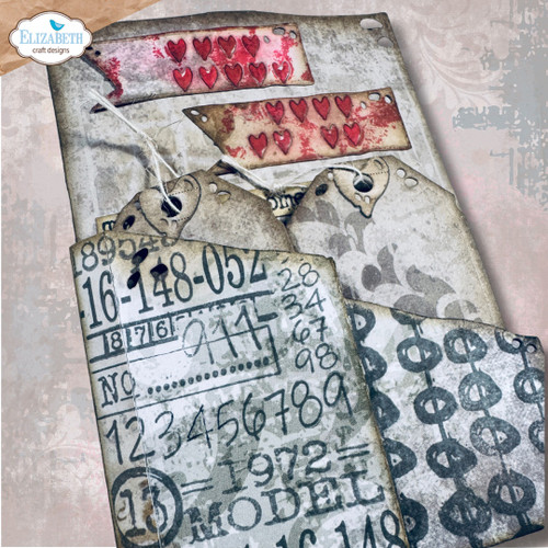Elizabeth Craft Clear Stamps-Scribbles - 5A003KT9-1HG8Y