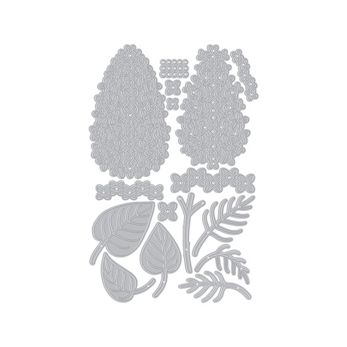 Hero Arts Die Set-Layered Lilac - 5A003KK0-1HFZ8