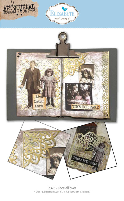 Elizabeth Craft Metal Die-Lace All Over - 5A003KTD-1HG91 - 741527318789