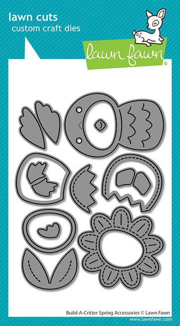 Lawn Cuts Custom Craft Die-Build-A-Critter Spring Accessories - 5A003KDZ-1HFVS - 783385669191