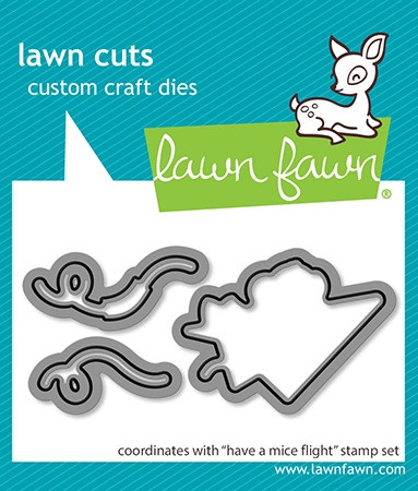 Lawn Cuts Custom Craft Die-Have a Mice Flight - 5A003KFP-1HFVT - 783385669306