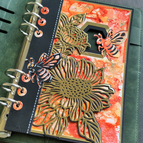 Elizabeth Craft Metal Die-Bee and Flower Accents - 5A003KC3-1HFM9 Elizabeth Craft Metal Die-Bee and Flower Accents - 5A003KC3-1HFM9