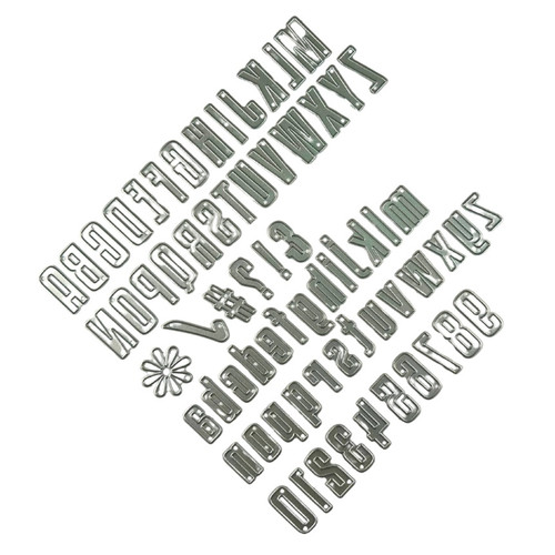 Elizabeth Craft Metal Die-Tall & Bold Alphabet - 5A003KBR-1HFMD