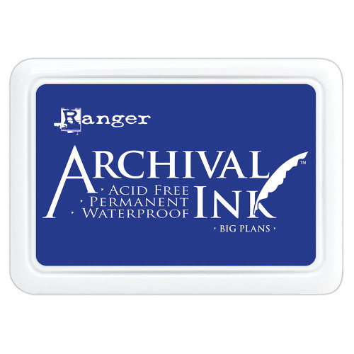 Ranger Archival Ink Pad #0-Big Plans - AIP-1HFYG - 789541090540