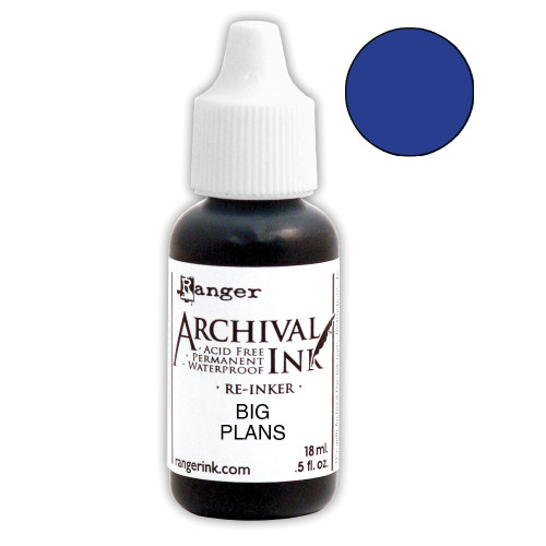 Ranger Archival Pad Reinker .5oz-Big Plans - ARR5-1HFYJ - 789541090601
