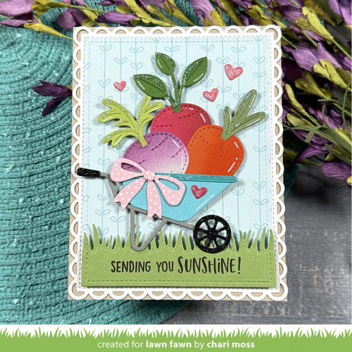 Lawn Cuts Custom Craft Die-Build-A-Wheelbarrow - 5A003KFC-1HFW4