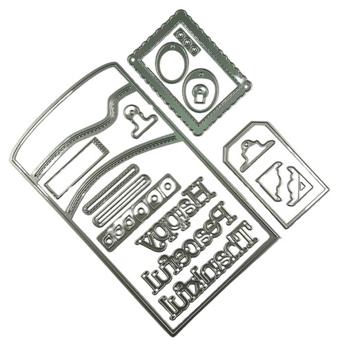 Elizabeth Craft Metal Die-Slot Pocket - 5A003KBW-1HFMH