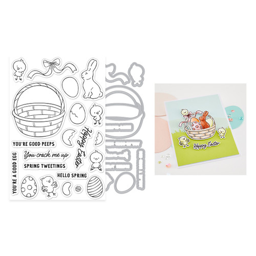 Hero Arts Stamp & Cut-Spring Tweetings - 5A003KKC-1HG02