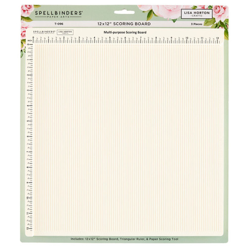 Lisa Horton Crafts 12 x 12" Scoring Board-Special Edition - 5A003KK5-1HG0D - 810176109502