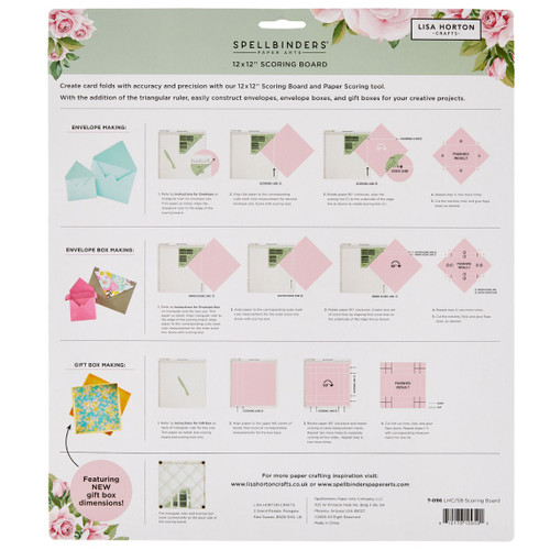 Lisa Horton Crafts 12 x 12" Scoring Board-Special Edition - 5A003KK5-1HG0D
