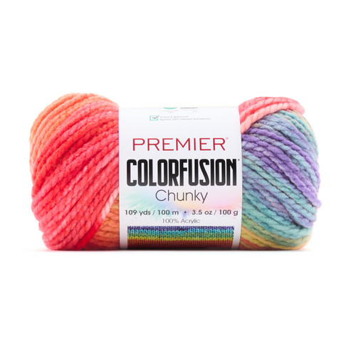 Premier Colorfusion Chunky Yarn-Prism - 1174-1HFS5 - 840166867440