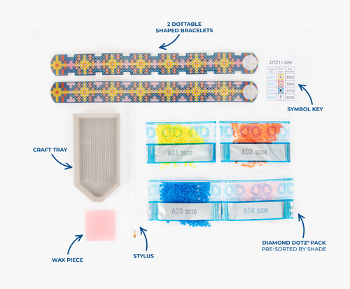 Diamond Dotz Diamond Art Bracelet Kit-Diamond Dotz Bracelet Kit - 5A003K8Z-1HFLV