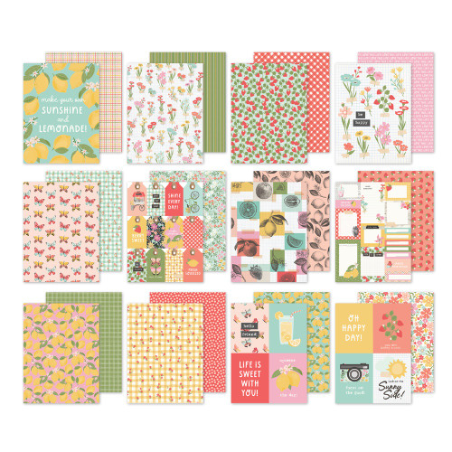 Simple Stories Paper Pad 6"X8"-Pink Lemondade - 5A003JQ6-1HDWK