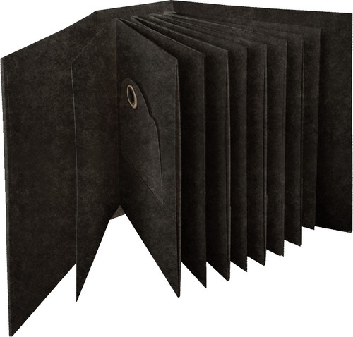 Graphic 45 Staples ATC Album With Matchbook Box-Black - 5A003K01-1HF9Y - 810070169091