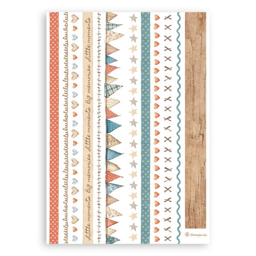 Stamperia A5 Washi Pad 8/Pkg-Family - 5A003H4J-1HC7W