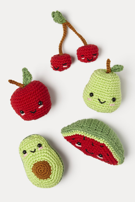 DMC Amigurumi Kit-Fruit Friends - 5A003JWF-1HF5S