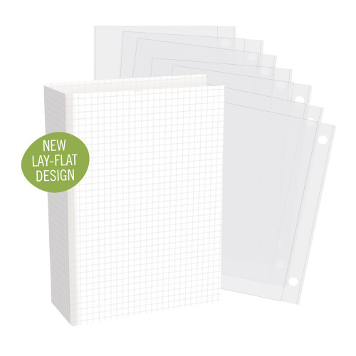 Simple Stories SN@P! D-Ring Binder 4"X6" -Grid - 5A003J5Q-1HDG2 - 810191524274