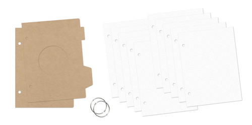 Simple Stoires SN@P! Mini Chipboard Album -Camera - 5A003J5X-1HDG1