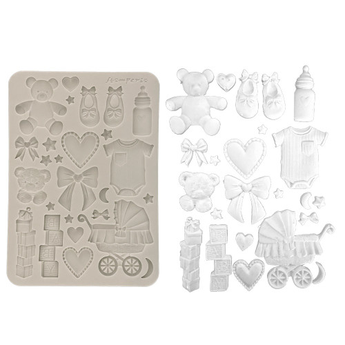 Stamperia Crafty Shapes And Moulds-Baby - 5A003H50-1HC8Q Stamperia Crafty Shapes And Moulds-Baby - 5A003H50-1HC8Q