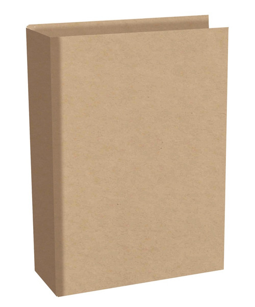 Simple Stories SN@P! D-Ring Binder 4"X6" -Kraft - 5A003J61-1HDG5