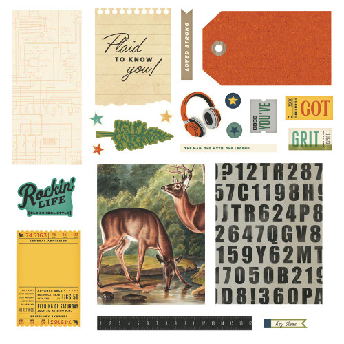 Simple Stoires Simple Cards Card Kit-Rustic Legend - 5A003JRL-1HDZF