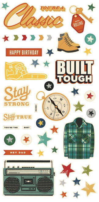 Simple Stoires Simple Cards Card Kit-Rustic Legend - 5A003JRL-1HDZF