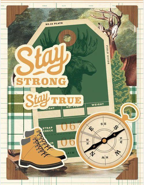 Simple Stoires Simple Cards Card Kit-Rustic Legend - 5A003JRL-1HDZF