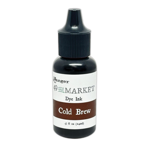 49 And Market Dye Ink Reinkers 0.5oz-Cold Brew - 5A0035LG-1HF6W - 789541092988