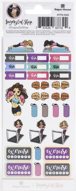 This Is Us Functional Sticker Set 122/Pkg-Fitness - STFN5502
