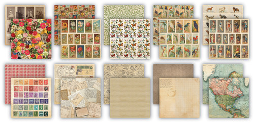 Craft Consortium Double-Sided Paper Pad 6"X6" 40/Pkg-The Collector - 5A003JYD-1HF7M