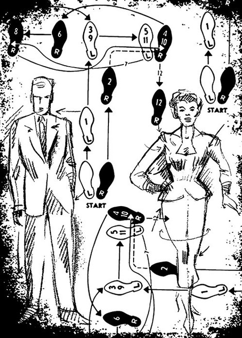 Tim Holtz Cling Rubber Components Stamp-Dance - 5A003J4F-1HDC3 - 732388247639