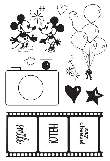 Simple Stories Happiest Place Photopolymner Stamps-Hello Magic! - 5A003JNP-1HDW8