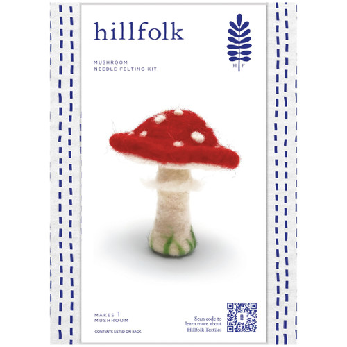 Dimensions Needle Felting Kit 4"X4" -Mushroom - 5A003ML5-1HJ2F - 088677704827